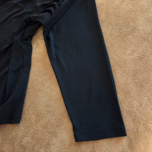 Susan Graver Essentials Liquid Knit Pullover Tunic Top Size 3X Square Neck Black - Picture 4 of 8